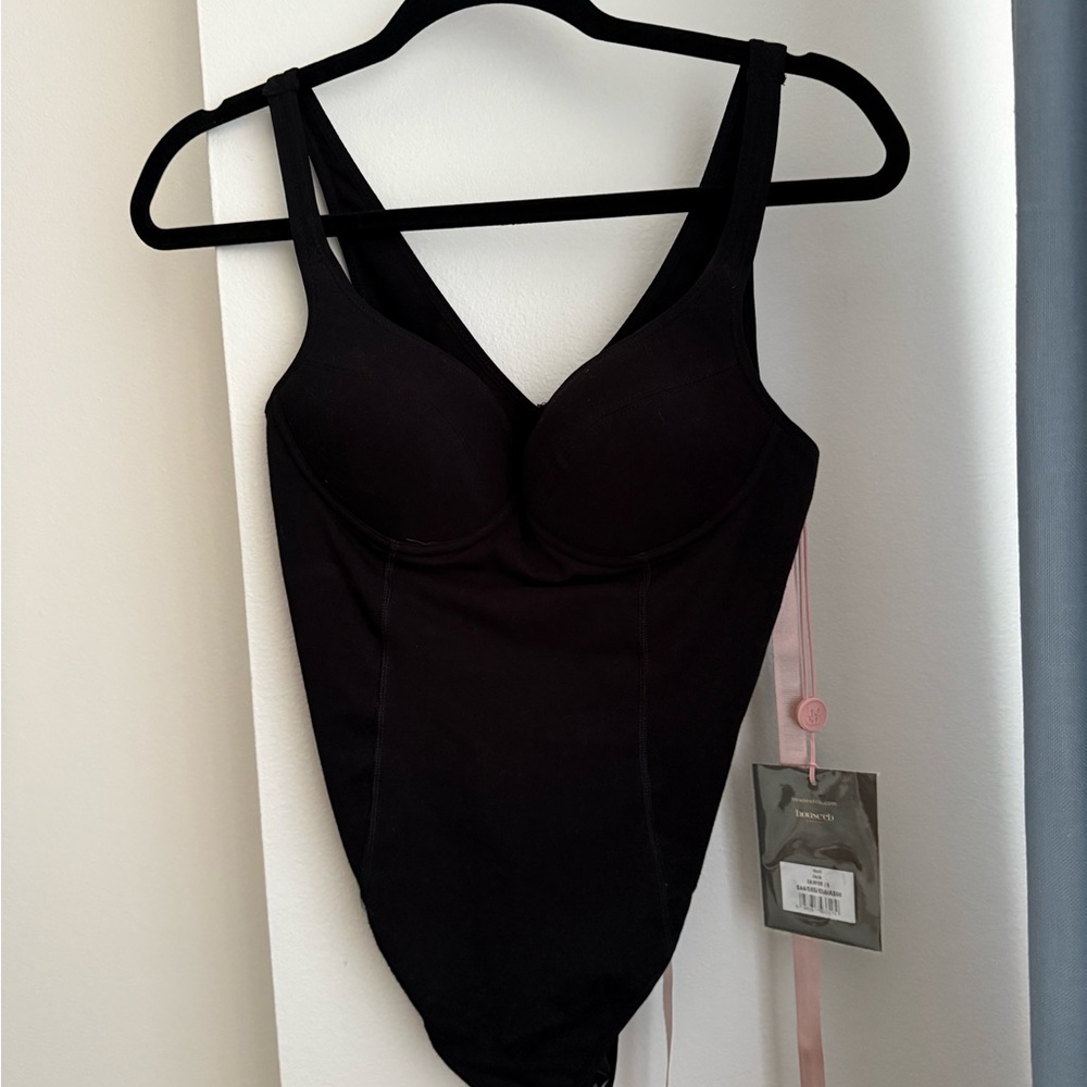 House of CB Black Shapewear Bodysuit